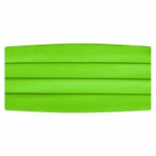 Satin Kelly Green Cummerbund