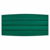 Satin Emerald Green Cummerbund