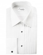 Milan Laydown Tuxedo Shirt by Cristoforo Cardi - 14 1/2 Neck