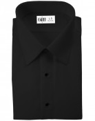 Como Black Laydown Collar Tuxedo Shirt - Boy's Small