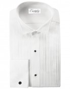 Verona Laydown Tuxedo Shirt by Cristoforo Cardi - 14 1/2" Neck