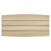 Satin Cummerbund and Bow Tie Set  in Champagne